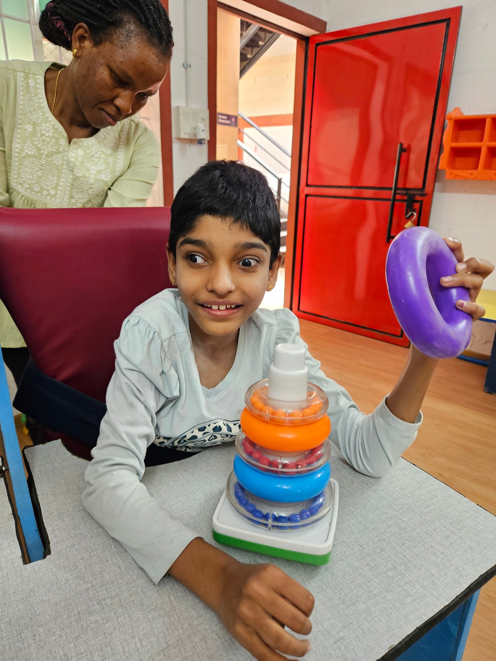 Participants in the UTSAV Day-care program